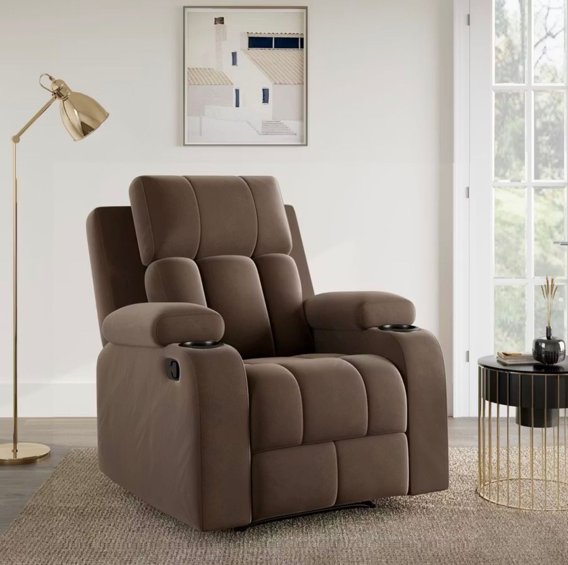 Velvet Emerald Vanity Chair